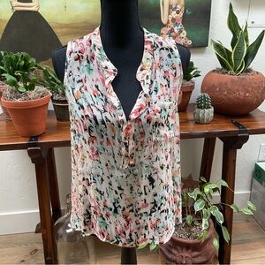 SUNDANCE GYPSY 05 SILK SLEEVELESS TOP